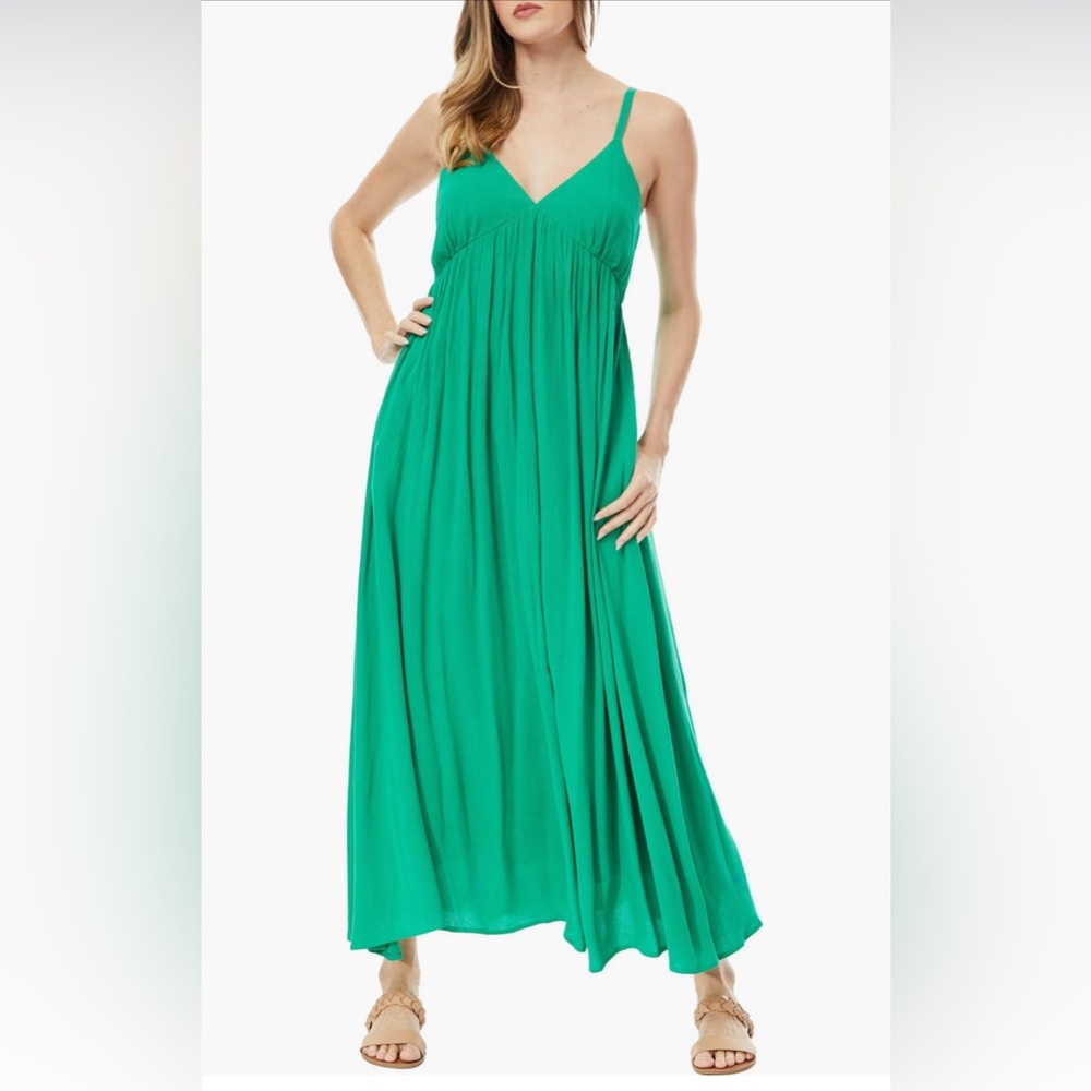 BY DESIGN Sasha Crinkle Maxi Dress